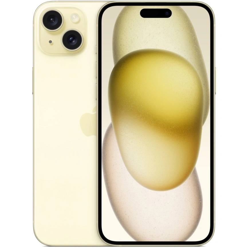 Смартфон Apple iPhone 15 Plus Dual Sim 128Gb Yellow фото 1