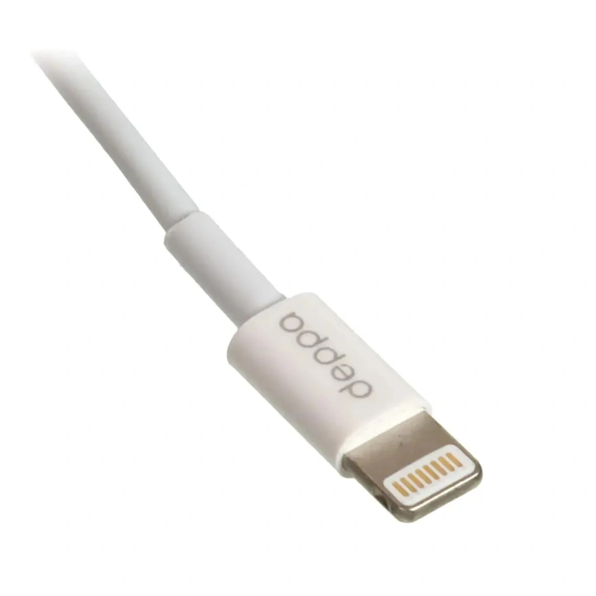 Кабель Deppa USB/Lightning 1,2m 72114 White фото 4