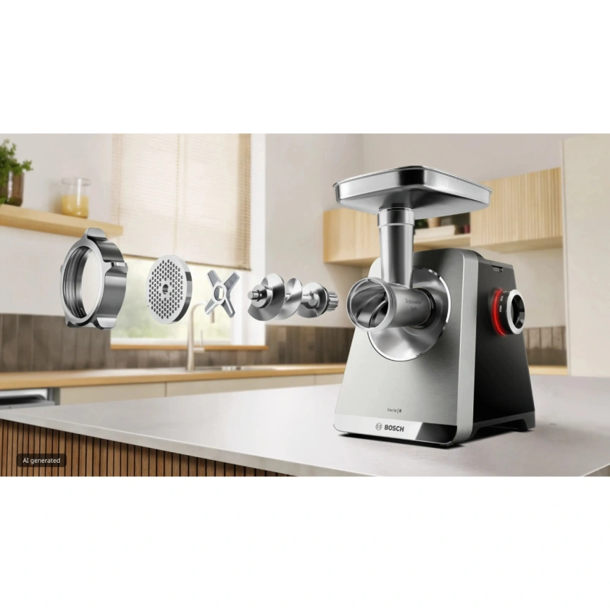 Мясорубка Bosch Series 8 MFWS835M Black фото 2