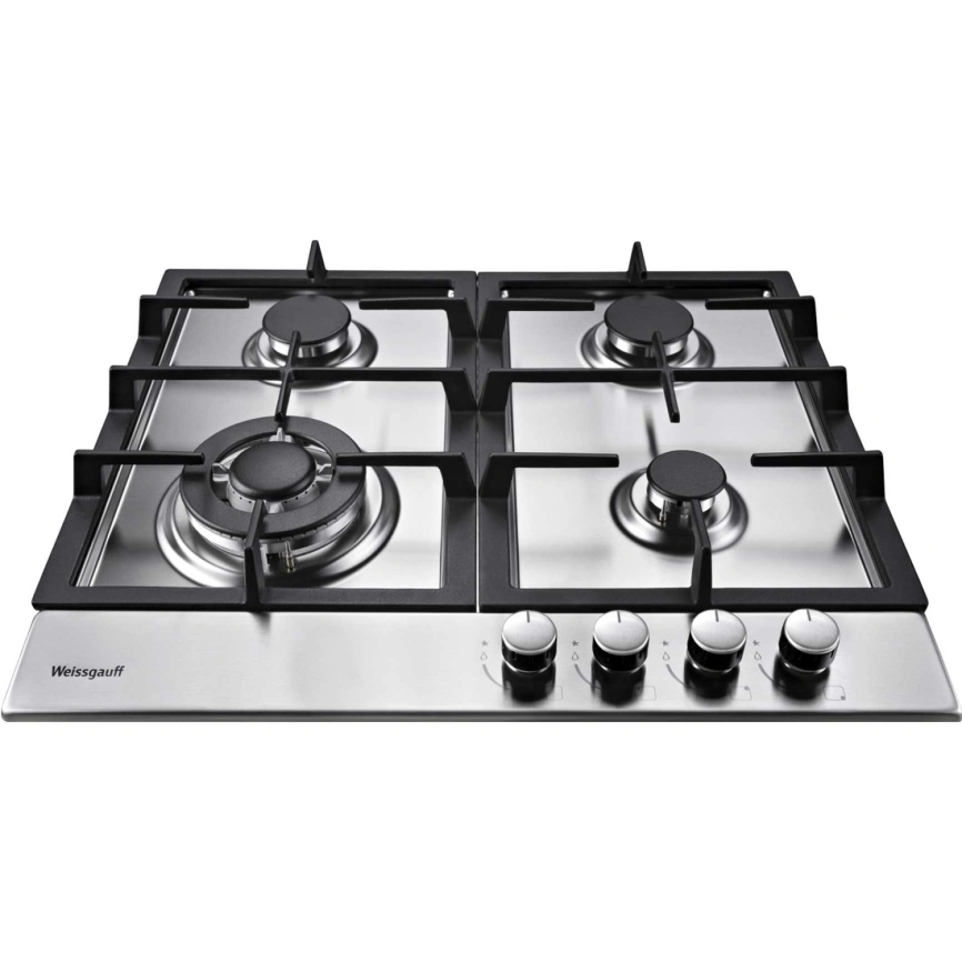 Газовая варочная панель Weissgauff HGG 641 XH Stainless Steel фото 2