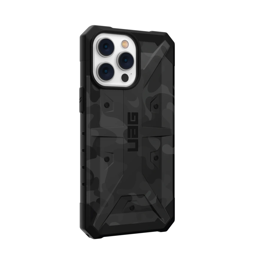 Чехол UAG Pathfinder SE для iPhone 14 Pro Black Midnight Camo фото 6