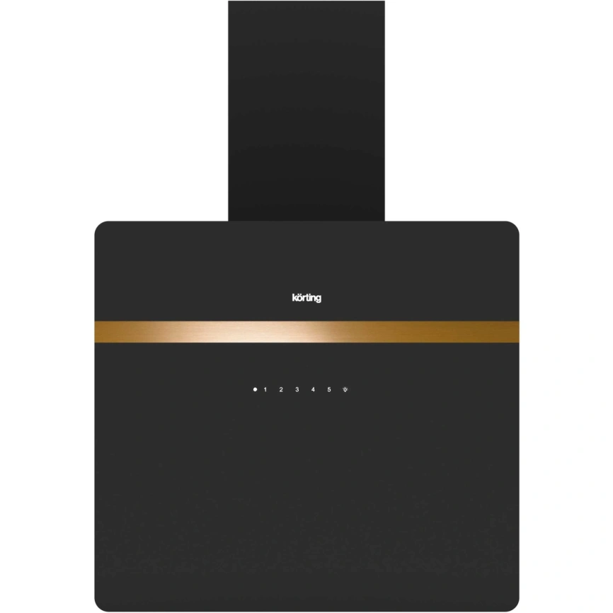 Встраиваемая вытяжка Korting KHC 69131 GCN Black фото 2