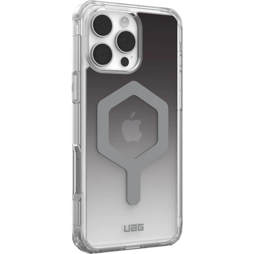 Чехол UAG MagSafe Plyo Limited Edition для iPhone 16 Pro Max Black/Clear Ombre фото 5