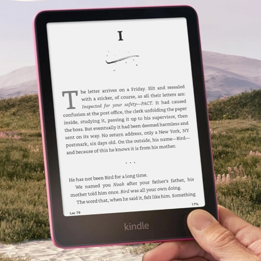 Электронная книга Amazon Kindle PaperWhite 16GB (с рекламой) 2024 Metallic Raspberry фото 2