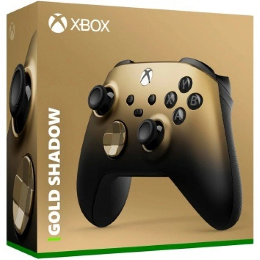 Джойстик беспроводной Microsoft Xbox Series Gold Shadow фото 5