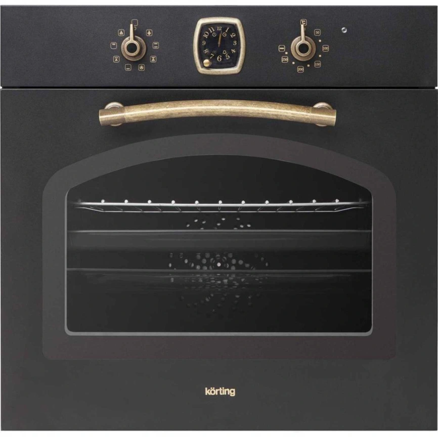Электрический духовой шкаф Korting OKB 481 CRN Matte Black/Bronze фото 1