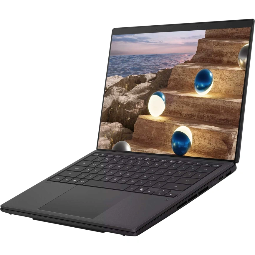 Ноутбук ASUS Zenbook Duo UX8407AA-SN197X 14 OLED/X9 388H Ultra/32GB/2TB SSD (90NB16V1-M00900) Elephant Gray фото 1