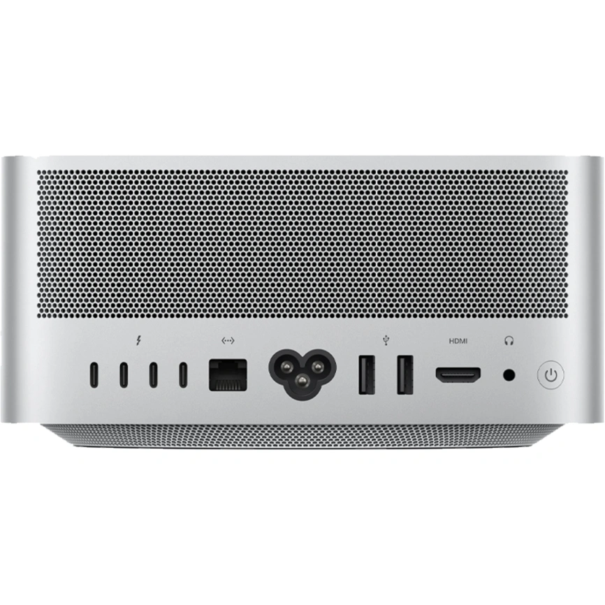 Компьютер Apple Mac Studio M4 Max 14C CPU, 32C GPU/36Gb/512Gb SSD (MU963) Silver фото 3