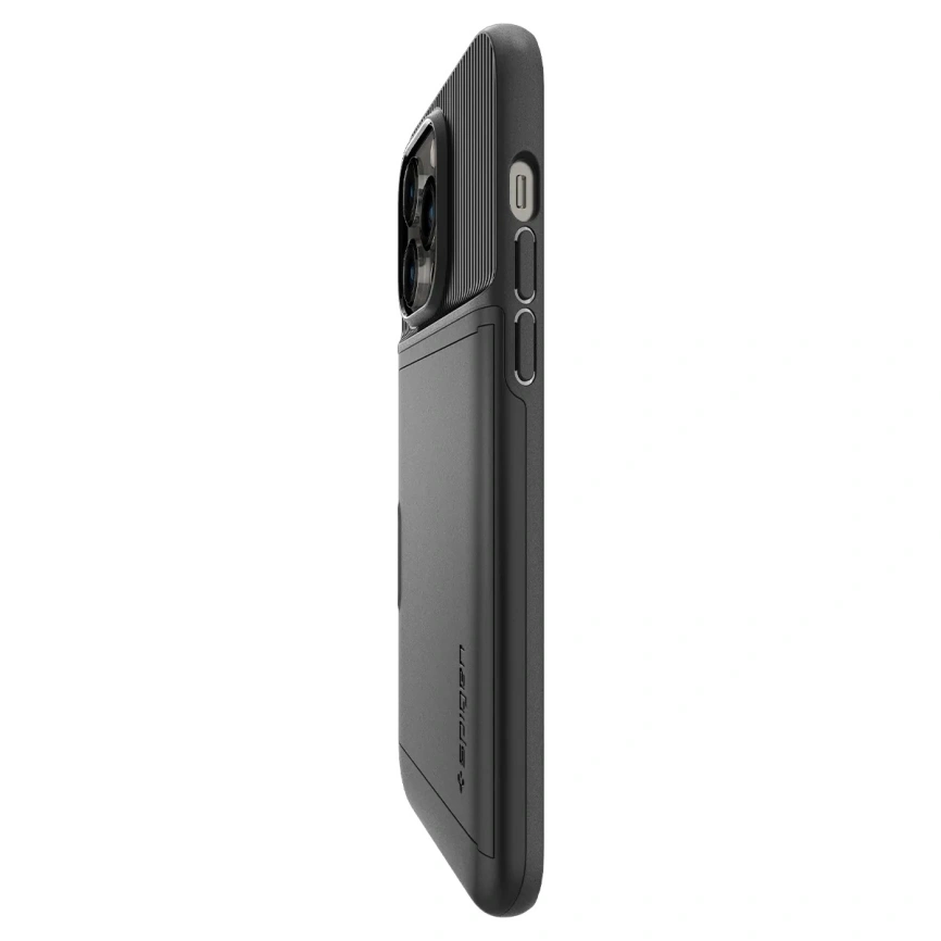 Чехол Spigen Slim Armor CS для iPhone 14 Pro Max (ACS04835) Black фото 5