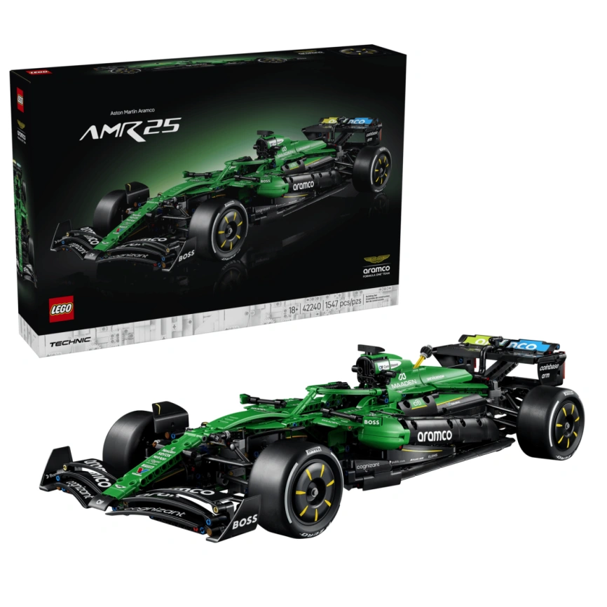 Конструктор LEGO Technic Aston Martin Aramco AMR25 F1 42240 фото 1
