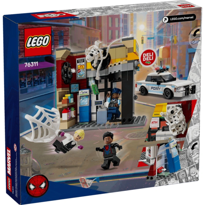 Конструктор LEGO Super Heroes Marvel Miles Morales vs. The Spot 76311 фото 8