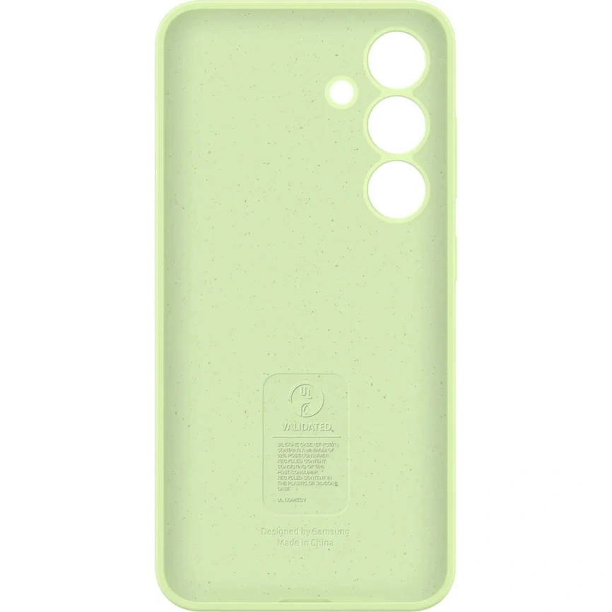 Чехол Samsung Silicone Case для S24 Plus Light Green фото 4