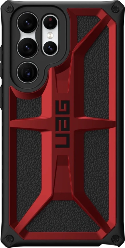 Чехол UAG Monarch Galaxy S22 Ultra 213441119494) Crimson фото 3