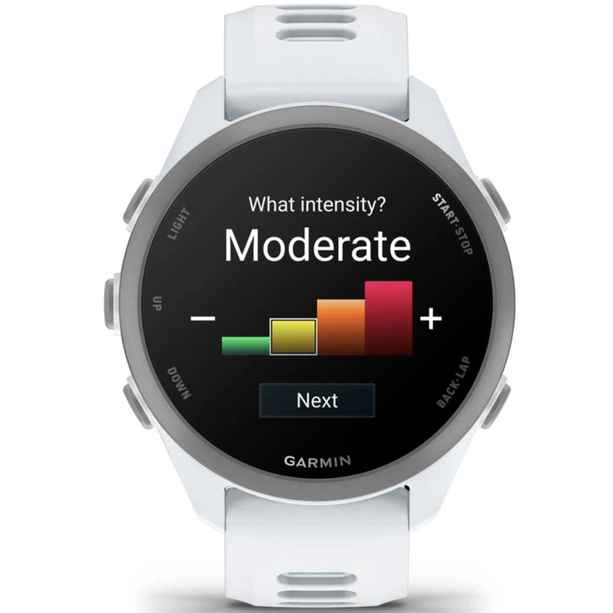 Смарт-часы Garmin Forerunner 170 Music (010-03920-11) Whitestone/Cloud фото 6