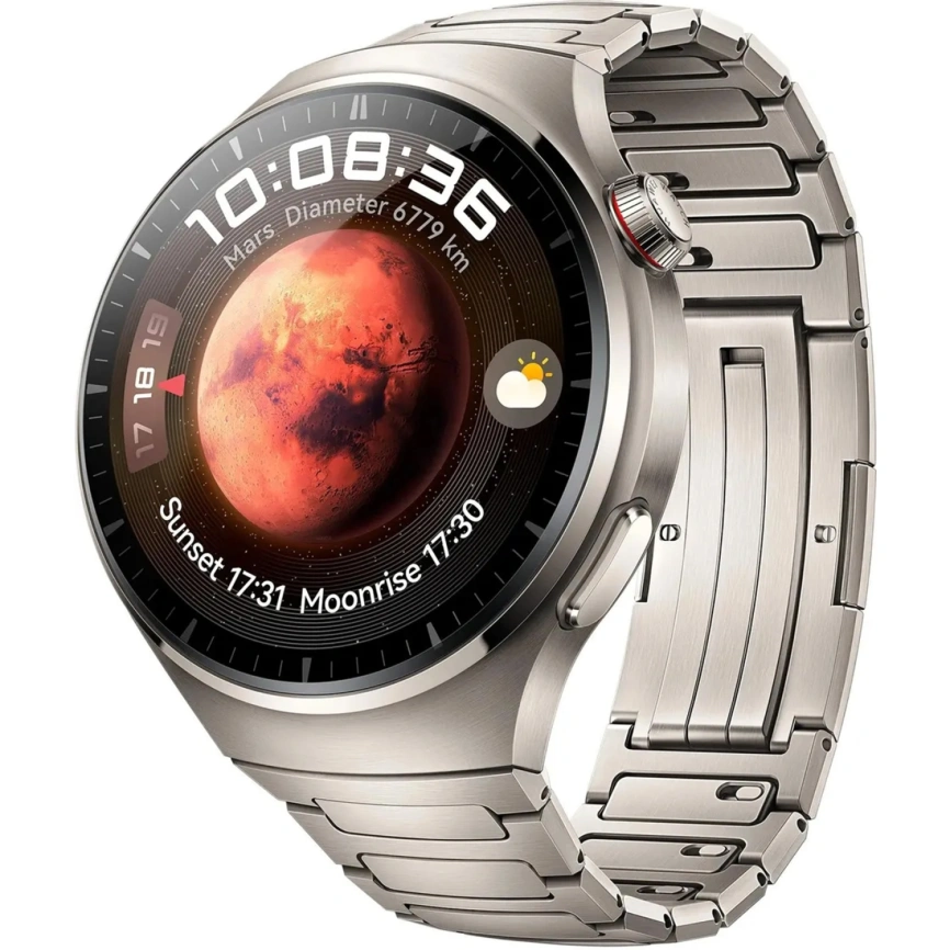 Смарт-часы Huawei Watch 4 Pro 48mm Titanium Strap Medes-L19M (55020APC) фото 1