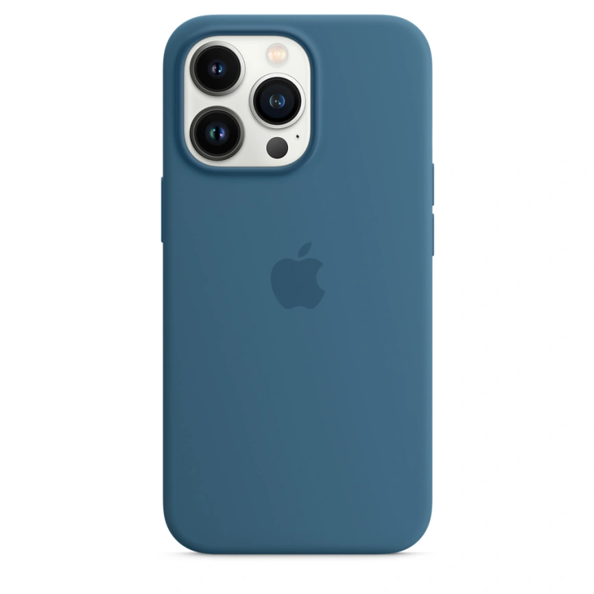Силиконовый чехол Apple MagSafe для iPhone 13 Pro Polar Blue фото 5