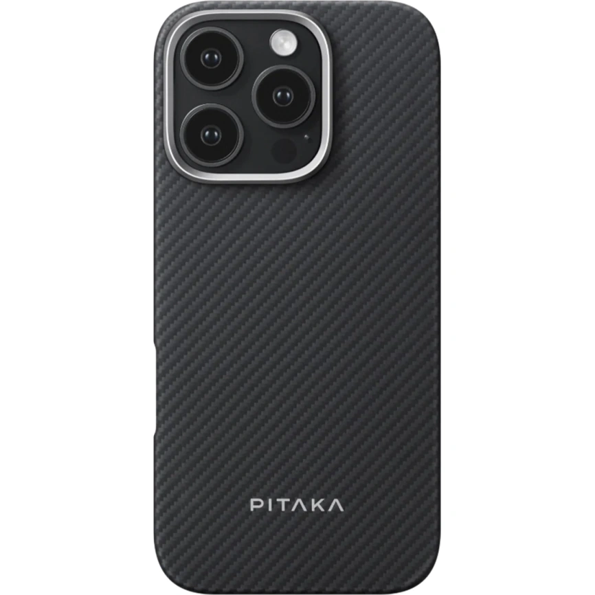 Чехол Pitaka Ultra Slim Case для iPhone 16 Pro Black фото 1