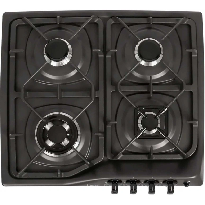 Газовая варочная панель Gefest СГ СН 1210-02 К2 Black фото 1