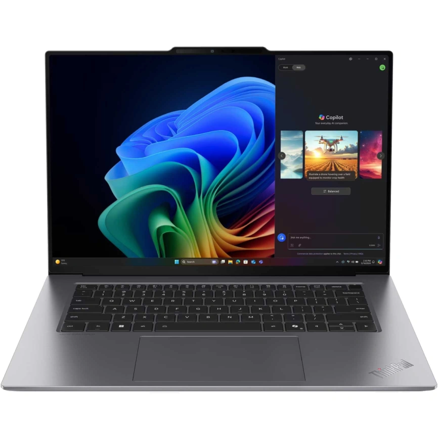 Ноутбук Lenovo ThinkPad X9-15 G1 Aura Edition 15.3 OLED/ i7-258V Ultra/32GB/512GB SSD (21Q6006RUS) Storm Grey фото 5