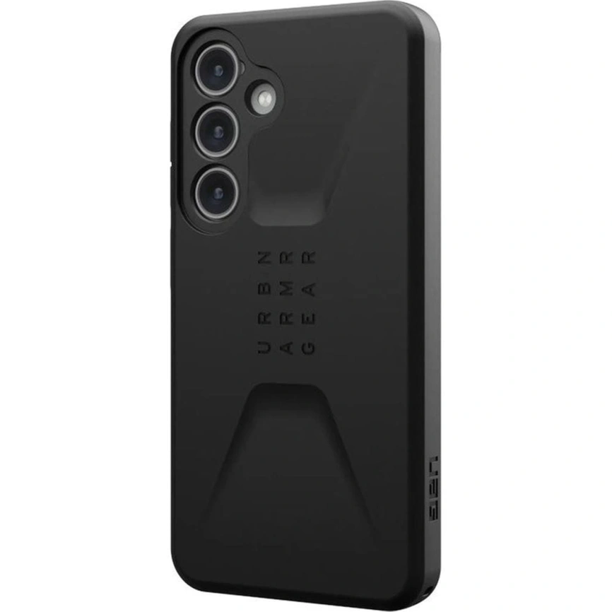 Чехол UAG Civilian для Galaxy S24 Black фото 1