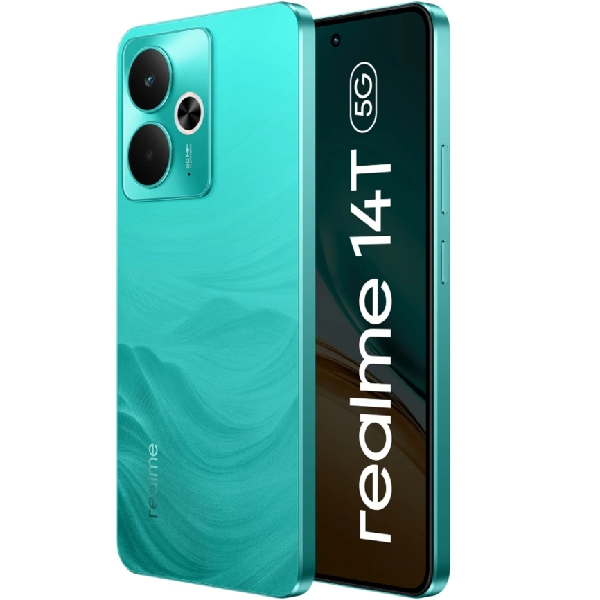 Смартфон Realme 14T 12/256Gb Green фото 7