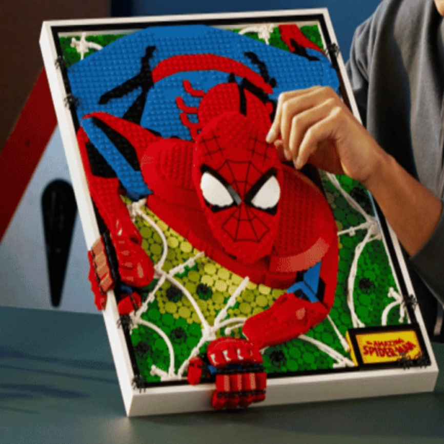 Конструктор LEGO Art The Incredible Spider-Man 31209 фото 3