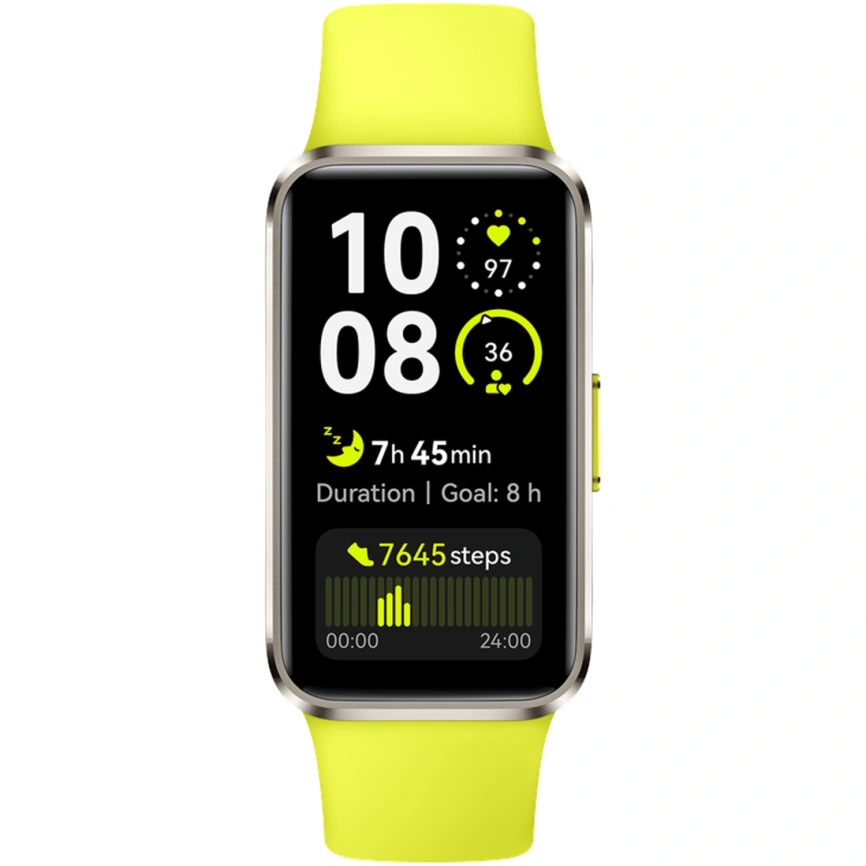 Фитнес-браслет Huawei Band 10 Aluminum Alloy Green (55020ELC) фото 2