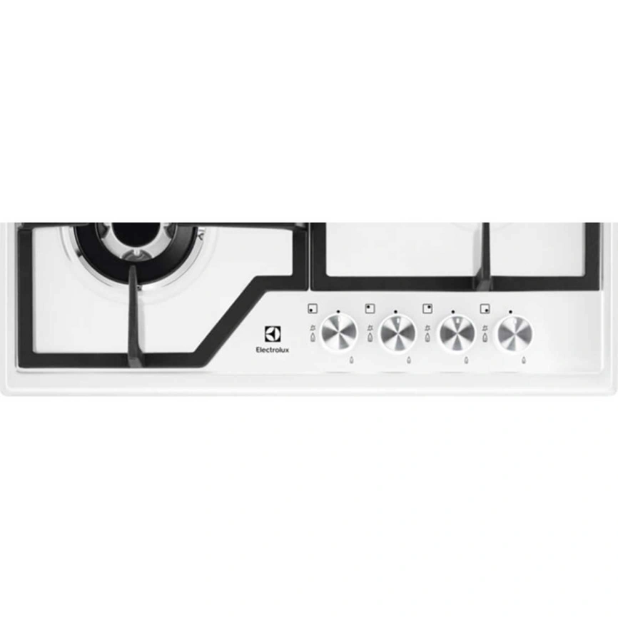 Газовая варочная панель Electrolux EGS6436WW White фото 2