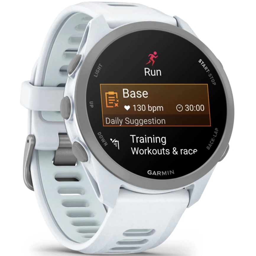 Смарт-часы Garmin Forerunner 170 (010-03920-01) Whitestone/Cloud Blue фото 2