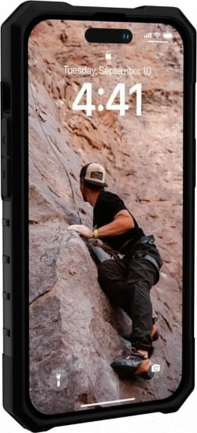 Чехол UAG Pathfinder SE для iPhone 14 Pro Black Midnight Camo фото 8