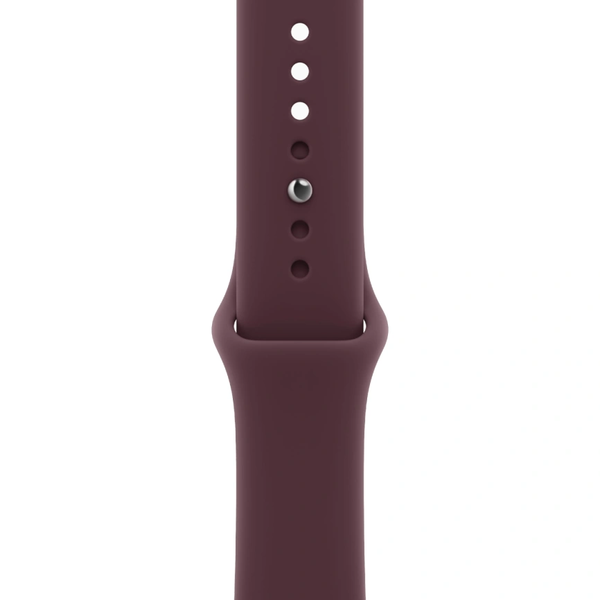 Смарт-часы Apple Watch Series 12 42mm Black Aluminum Case with Burgundy Sport Band M/L фото 2