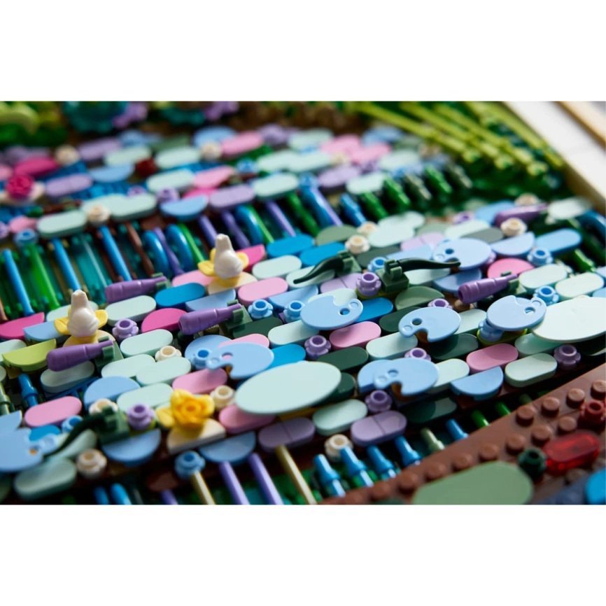 Конструктор LEGO Art Claude Monet Bridge over a Pond 31220 фото 7