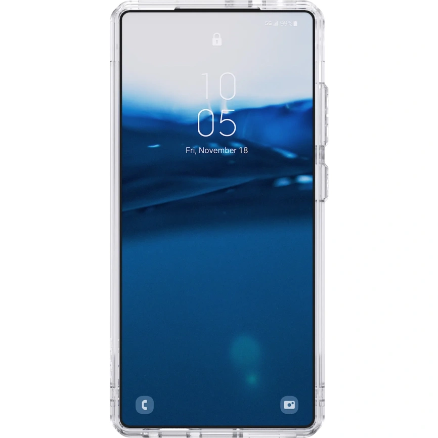 Чехол UAG MagSafe Plyo Pro для Samsung S25 Ultra Black/Clear Ombre фото 3