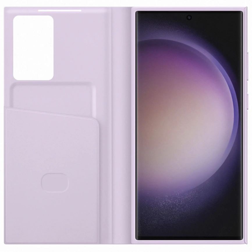 Чехол Samsung Series для Galaxy S23 Ultra Smart View Wallet Case Lilac фото 2