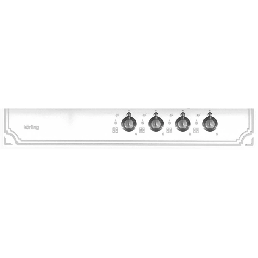 Газовая варочная панель Korting HGG 6911 CTRW White фото 3