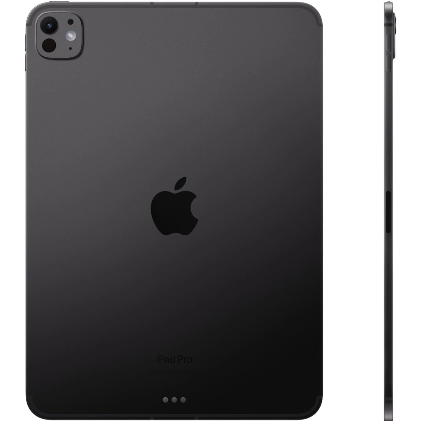 Планшет Apple iPad Pro 11 (2024) Wi-Fi + Cellular Nano-texture glass 2Tb Space Black фото 2