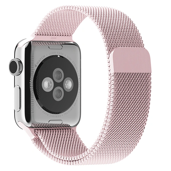 Ремешок Mokka Milanese Loop для Apple Watch 38/40/41mm Pearl Pink фото 1