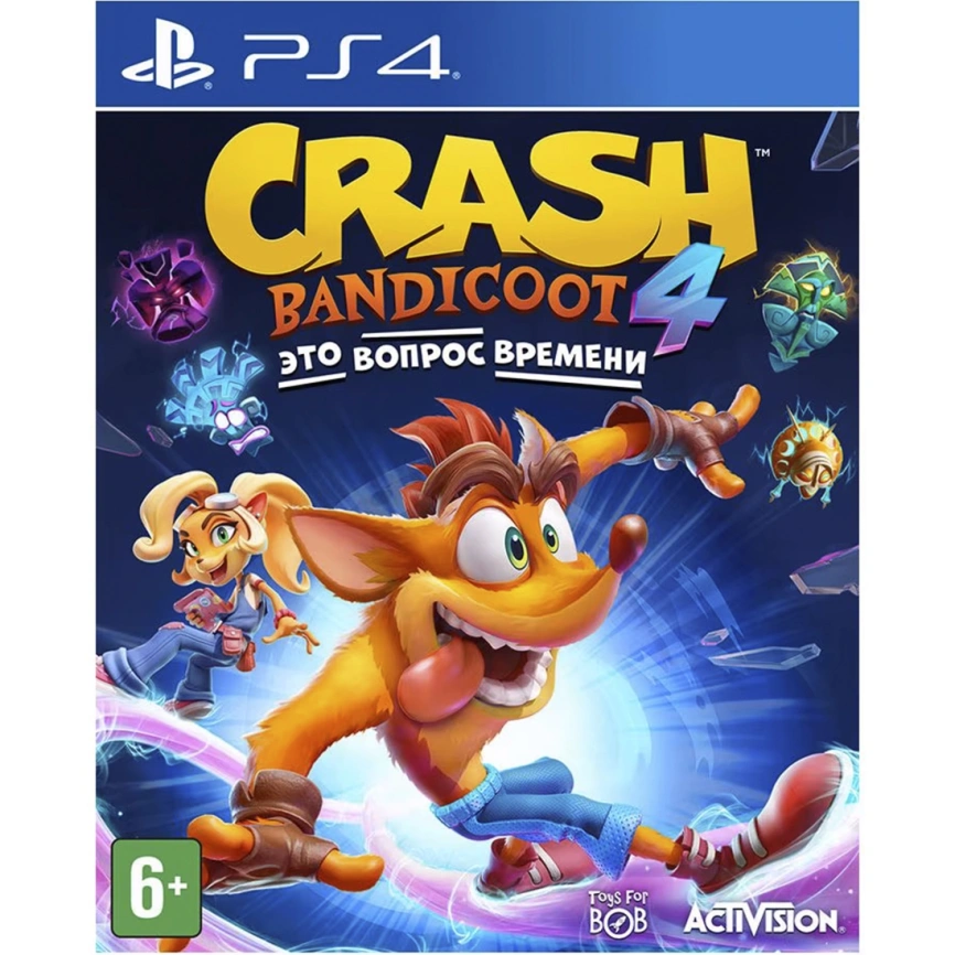 Игра Toys For Bob Crash Bandicoot 4: Это Вопрос Времени (Русская версия) (PS4) фото 1