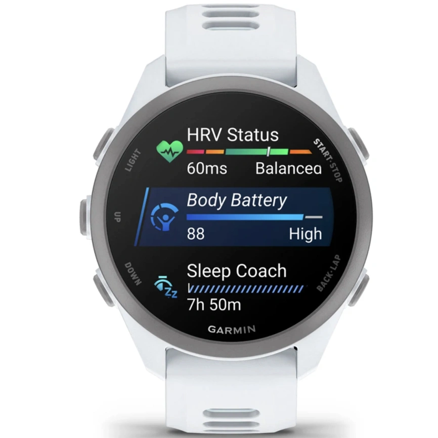 Смарт-часы Garmin Forerunner 170 Music (010-03920-11) Whitestone/Cloud фото 7