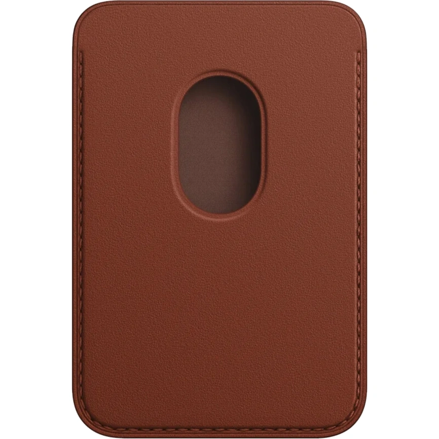 Картхолдер Apple iPhone Leather Wallet with MagSafe Umber (MPPX3) фото 2