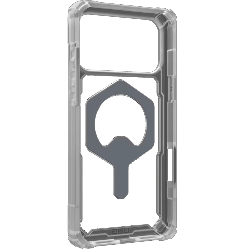 Чехол UAG MagSafe Plasma XTE Case для iPhone 17 Pro Max Clear/Titanium (114528114G36) фото 6
