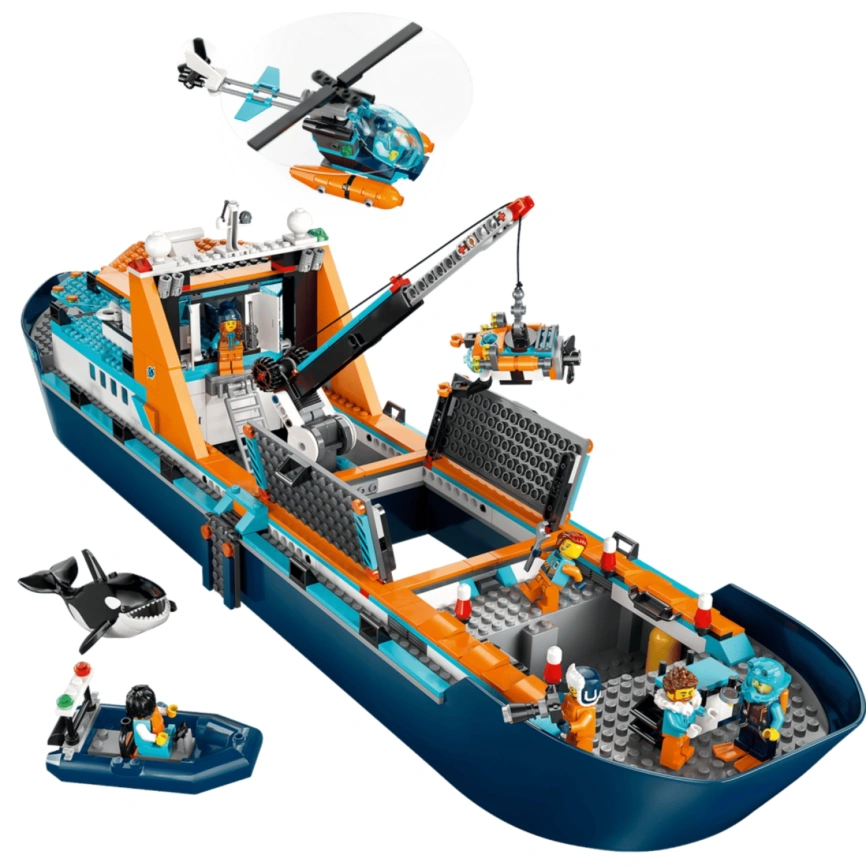 Конструктор LEGO City Arctic Explorer Ship 60368 фото 4