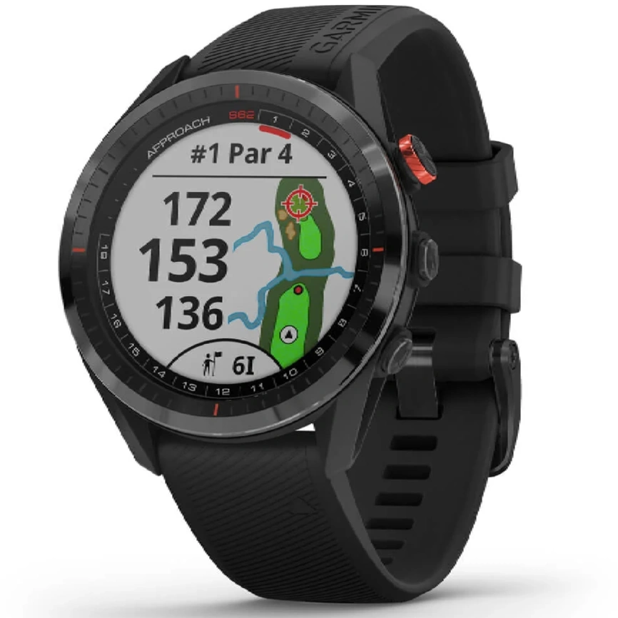 Смарт-часы Garmin Approach S62 (010-02200-00) Black with Black Band фото 1