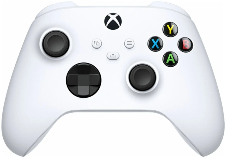 Джойстик беспроводной Microsoft Xbox Series Robot White фото 2