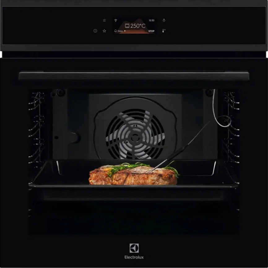 Электрический духовой шкаф Electrolux EOE8P39H Black фото 1
