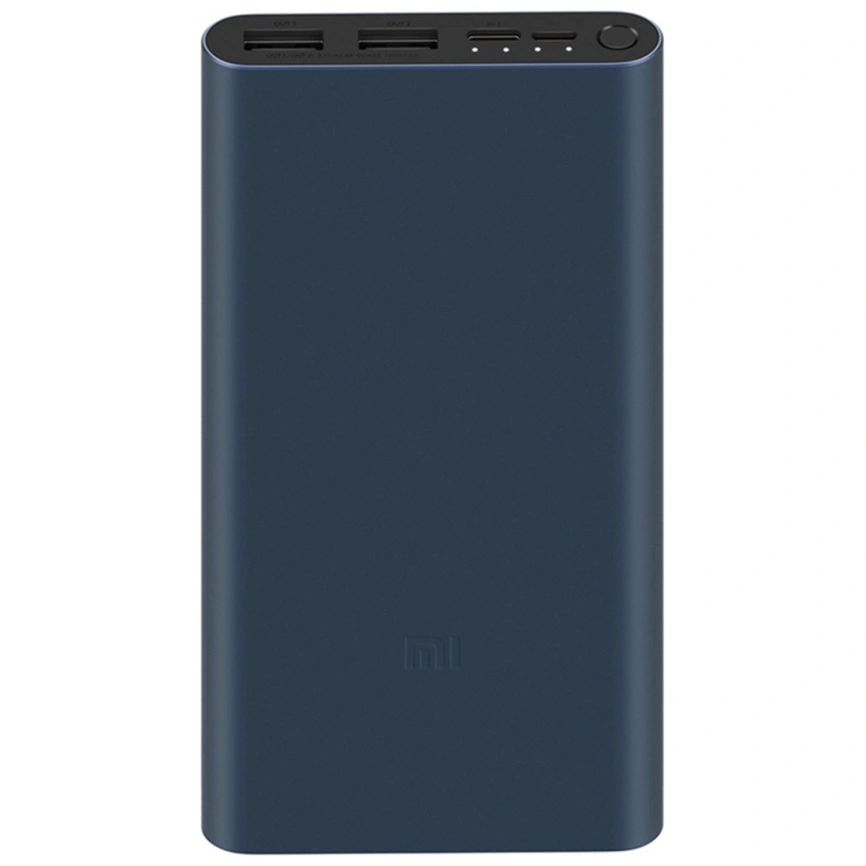 Внешний аккумулятор XiaoMi Power Bank 3 10000 mAh PLM13ZM Black фото 1