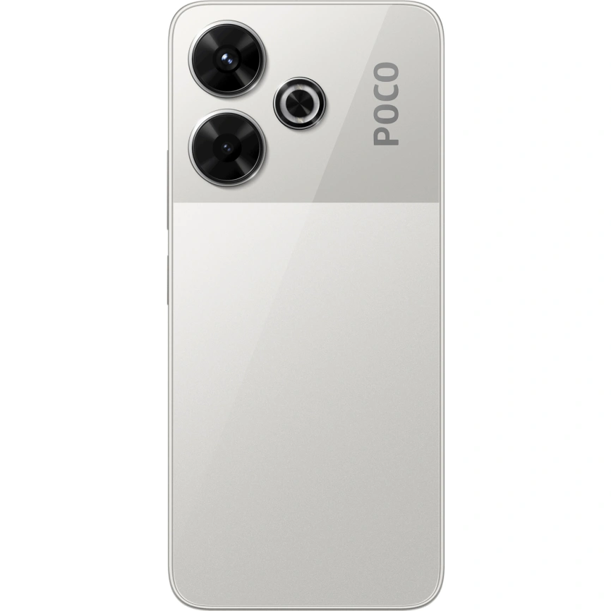 Смартфон Xiaomi Poco M6 8/256 Silver Global Version фото 3