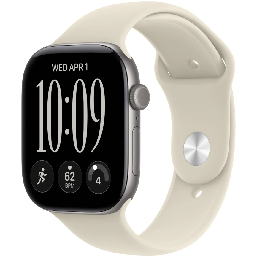 Смарт-часы Apple Watch Series 12 42mm Space Gray Aluminum Case with Sand Sport Band S/M фото 1