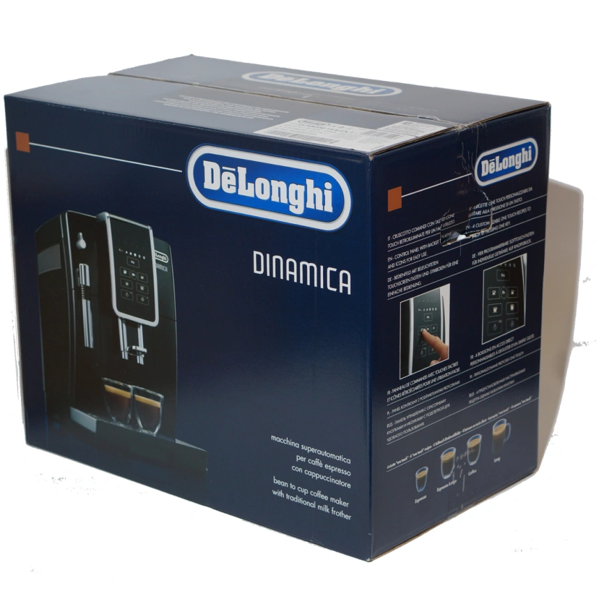 Кофемашина DeLonghi Dinamica ECAM 350.15.B Black фото 1