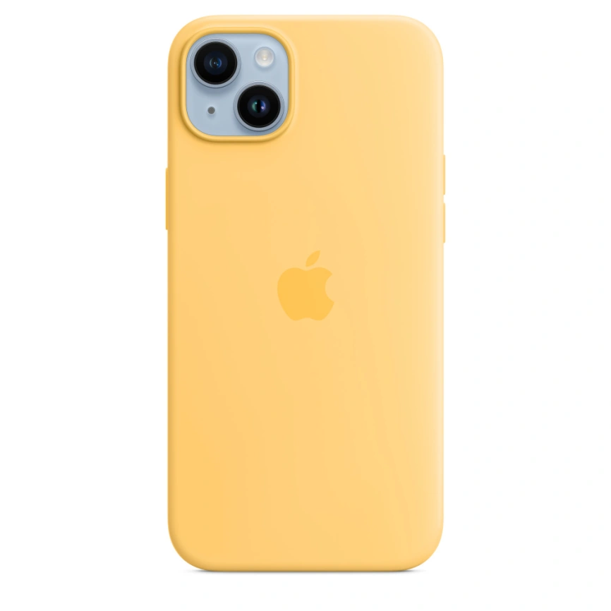 Силиконовый чехол Apple MagSafe для iPhone 14 Sunglow фото 2